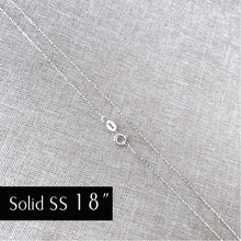 Load image into Gallery viewer, 18" - 925 India Sterling Silver Chain - Super Fine - 18 Inch - Wholesale Chain - Spring Ring Clasp - .925 India Stamped - Cable Chain - The Attic Exchange