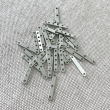 Load image into Gallery viewer, Silver Plated Spacer Bar Mix - Silver Plated - Pack of 37 Space Bars - The Attic Exchange