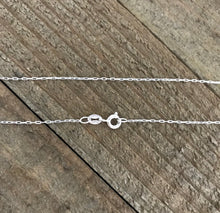 Load image into Gallery viewer, 18" - 925 India Sterling Silver Chain - Super Fine - 18 Inch - Wholesale Chain - Spring Ring Clasp - .925 India Stamped - Cable Chain - The Attic Exchange