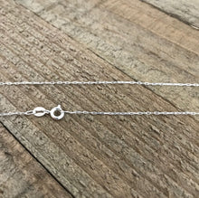 Load image into Gallery viewer, 18" - 925 India Sterling Silver Chain - Super Fine - 18 Inch - Wholesale Chain - Spring Ring Clasp - .925 India Stamped - Cable Chain - The Attic Exchange