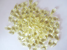 Load image into Gallery viewer, 15mm Jonquil Swarovski Teardrop Drop Crystals - Jonquil Yellow - Top Drilled - Package of 97 - The Attic Exchange
