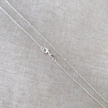 Load image into Gallery viewer, 24" - 925 Sterling Silver Filled Necklace Chain - Dainty Fine - 24" - 24 Inch - Lobster Claw Clasp - .925 Stamped - Cable Chain - The Attic Exchange