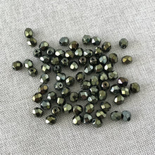 Load image into Gallery viewer, Brown Iris Round Faceted Czech Glass Beads - 5mm - Brown Iris - Package of 72 Beads - The Attic Exchange