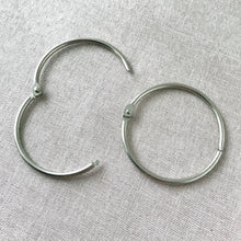 Load image into Gallery viewer, Steel Binding Rings - Hanging Rings - 2 inch - 55mm - Pack of 2 Rings - The Attic Exchange