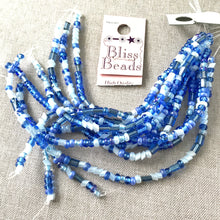 Load image into Gallery viewer, Ombre Blue Glass Seed Bead Lot - Bliss Beads - The Attic Exchange