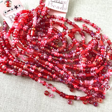 Load image into Gallery viewer, Ombre Red Glass Seed Bead Lot - Bliss Beads - The Attic Exchange