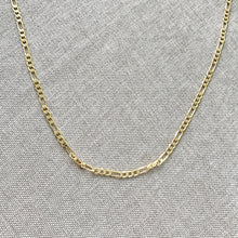 Load image into Gallery viewer, 18&quot; - 18KT Yellow Gold Filled Chain - Medium Link - 18&quot; - 18 Inch Necklace - Lobster Claw Clasp - 18 Karat KT YGF - Figaro Chain - The Attic Exchange