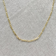 Load image into Gallery viewer, 26&quot; - 18KT Yellow Gold Filled Chain - Medium Link - 26&quot; - 26 Inch Necklace - Lobster Claw Clasp - 18 Karat KT YGF - Figaro Chain - The Attic Exchange