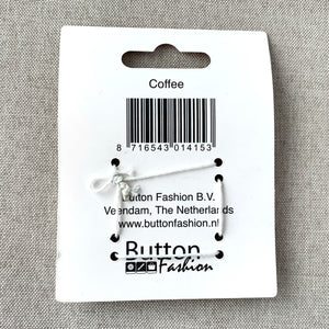 Coffee - Confetti Minis Buttons - 2 Hole