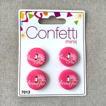 Load image into Gallery viewer, Beautiful - Confetti Minis Buttons - 2 Hole