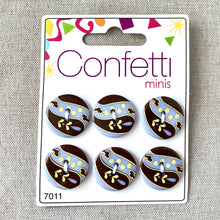 Load image into Gallery viewer, Paisley - Confetti Minis Buttons - 2 Hole