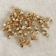Load image into Gallery viewer, 12kt Gold-Filled 4mm Crimp Cover - Package of 105 - The Attic Exchange