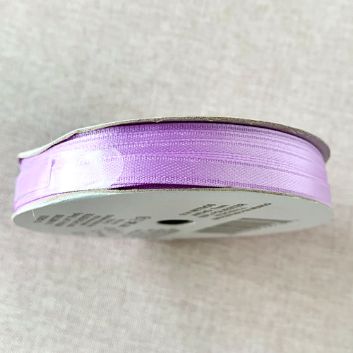 Lilac Purple Ribbon - Polyester - 7mm Wide - Pack of 10 Yards - The Attic Exchange