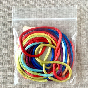 Rainbow Satin Rattail Cord - 2mm Cord - 10 Ft Package - The Attic Exchange