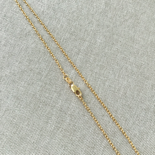 CLEARANCE - 18KT Yellow Gold Filled Chain - MEDIUM LINK 3mm - Choose Length - Lobster Claw Clasp - 18 Karat KT YGF - Cable Chain Necklace - The Attic Exchange