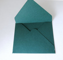 Load image into Gallery viewer, Forest Green Envelope Set for Gift Cards - Fits 2.75x3.25 Cards - Stationery - The Attic Exchange