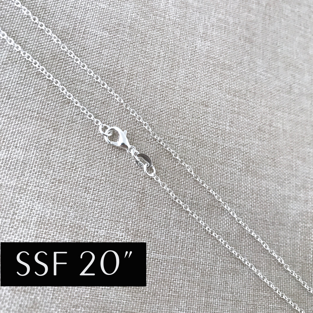 1.3mm Sterling Silver Real Snake Chain - Solid .925 Sterling Silver / 1.3mm / 20”