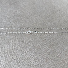 Load image into Gallery viewer, 24&quot; - 925 Sterling Silver Filled Necklace Chain - Dainty Fine - 24&quot; - 24 Inch - Lobster Claw Clasp - .925 Stamped - Cable Chain - The Attic Exchange