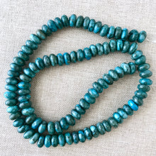 Load image into Gallery viewer, Larimar Blue Crazy Lace Agate - 5x8mm Rondelle - Sold per 15&quot; strand - The Attic Exchange