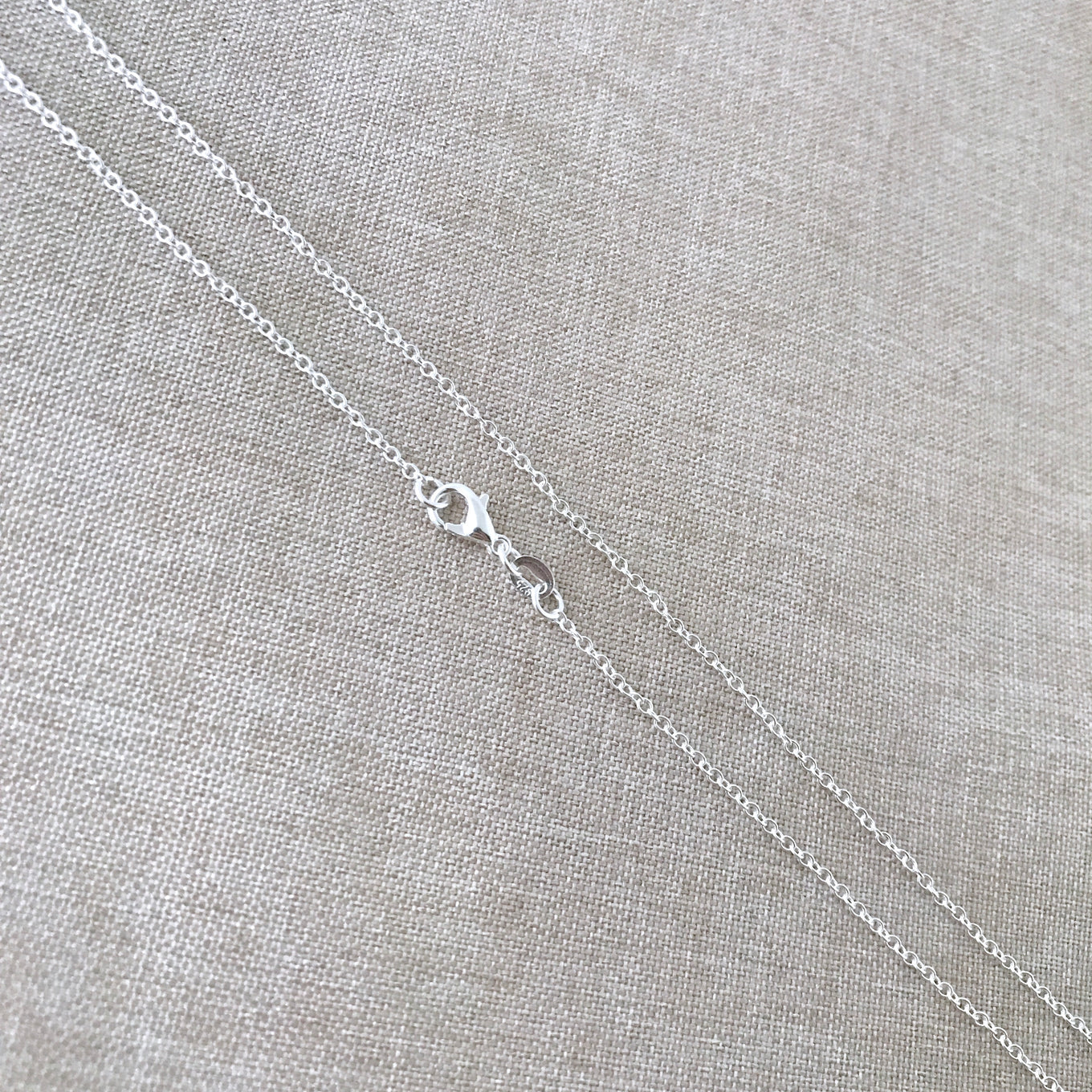 Silver 925 Thin Chains for Pendants
